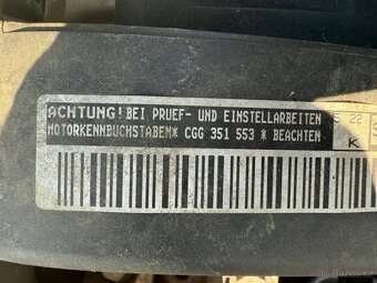 VW GOLF VI, VW GOLF Díly z vozu - 7