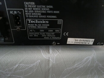 Prodám pěkný receiver zesilovač-TECHNICS SA-EX500 - 7