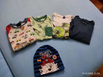 Mix oblečení vel 104, 110, kolem 100 ks - 7