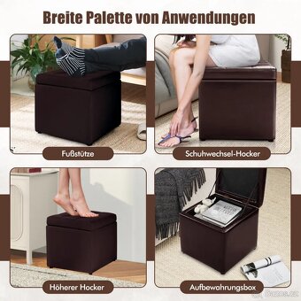 Taburetka s úložným prostorem NOVÁ - 7