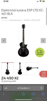 ESP LTD EC-401 BK + příslušenství (MOŽNÁ SLEVA) - 7