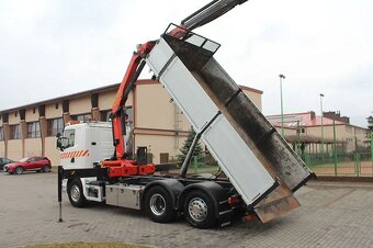 Scania G370 6x2 - sklápěč s hydraulickou rukou Palfinger - 7