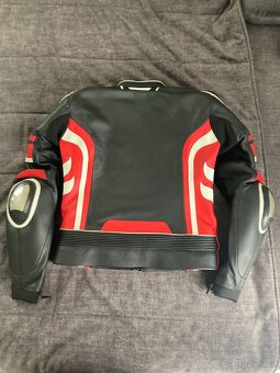 Dámská dvoudílná kožená motokombinéza PSI (bunda a kalhoty) - 7
