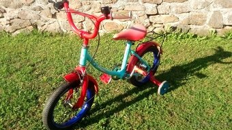 Dětské kolo s pomocnými kolečky 14" - 7