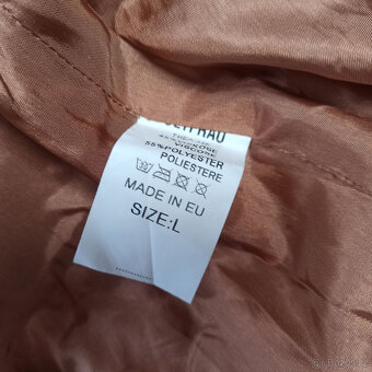 dámský zimní dlouhý kabát L-XL-XXL TOP STAV - 7