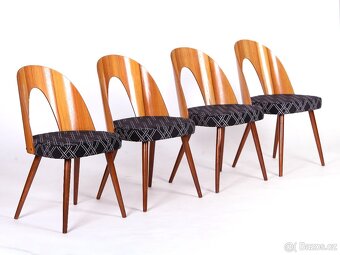 Populární retro židle nově po přečalounění, 4 kusy. - 7