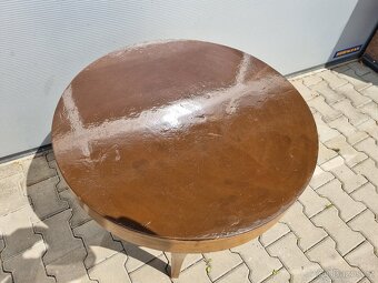 Oválný retro stolek - 7