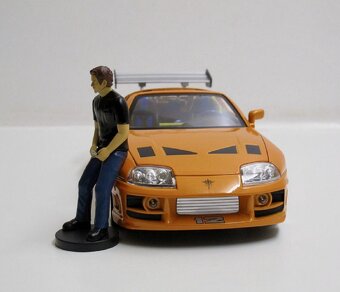 Model 1:18 Toyota Supra Brian's 1995 Movie Fast 2001 - 7