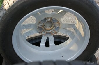 R16 alu kola DEZENT hezké 5x108 letní pneu - 7