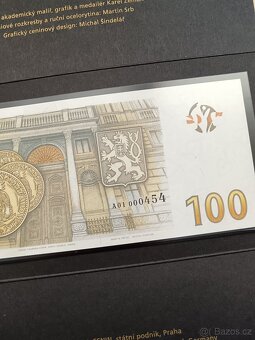 100 Kč Alois Rašín - Ocenění nepřijatý návrh - 7
