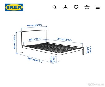 Postel Ikea Kleppstad 200165 - 7