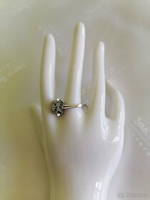 Zlatý luxusní prsten s diamanty 0,40ct - 7