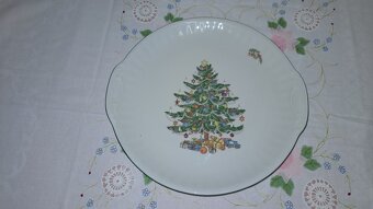RETRO STARÉ SERVÍROVACÍ TALÍŘE značené porcelánkou - 7
