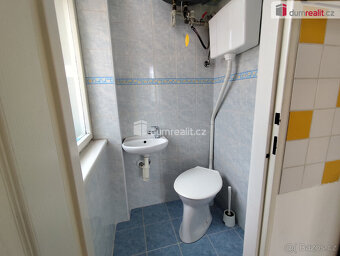 Pronájem bytu 1 + 1, 40 m2, balkon přes 2 místnosti, sklep, - 7