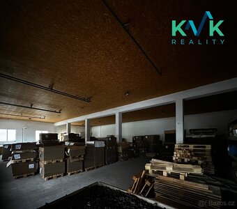 Pronájem hal pro skladovací či výrobní účely, u dálnice D6,  - 7