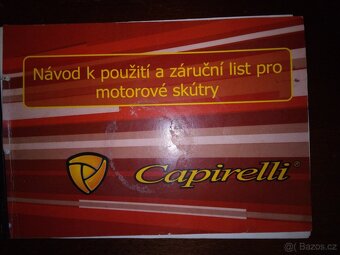 Prodám skútr HUATIAM CAPIRELLI PORTO 50 4T r.v 2009 - 7