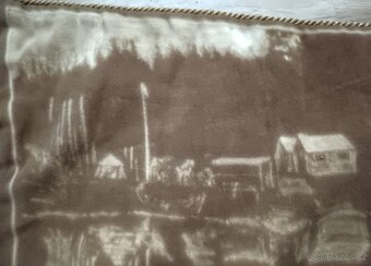 HISTOR. SAMETOVÁ VLAJKA TO HAMR 1928-1932. RARITA. - 7