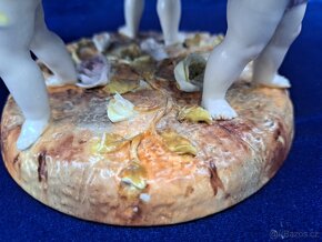 Petrolejová lampa značená andělé - 7