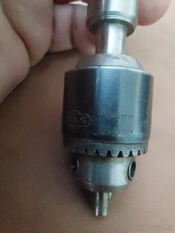 Upínací hlava do strojní vrtačky 0,5-6mm Czechoslovakia - 7