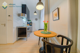 Pronájem, stylový byt 1+kk, 33 m² + balkon 2 m², Praha 1 - N - 7