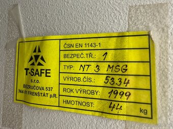 TREZOR, SEJF, nábytkový trezor T - SAFE - JAKO NOVÝ - - 7