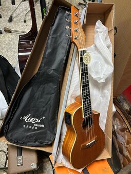 Koncertni ukulele AERSI se snimacem Top kvalita - 7