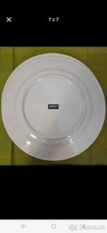 4 mělké + 4 hluboké talíře BANQUET - porcelán - 7