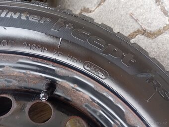 zimní sada ford focus 5x108 205/55/16 zánovní hankook - 7