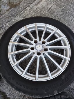 Alu kola 18” Mercedes 5x112 – krásná sada, možno i VW/Audi
 - 7
