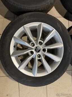 Alu kola MINORIS R16 5x112 ET46 + letní pneu - 7