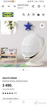Otočné křesílko Ikea - 7