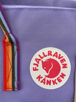 Batohy Fjällräven Kanken bledě fialový rainbow - 7