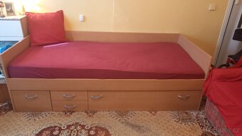 Pohovka, se šuplíky,válenda - 7
