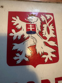 Starožitná smaltovaná cedule PRODEJ TABÁKU - 7