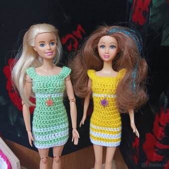 Barbie - šatičky kus za 20Kč - 7