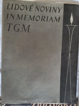 Noviny úmrtí TGM září 1937 - 7
