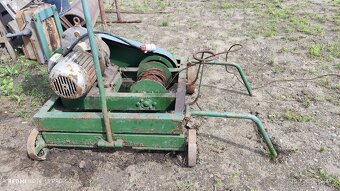 Stavební vrátek s převodovkou 1,5KW 380V - 7