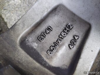 al.disky 5x112 R16 original SKODA SUPERB - 7