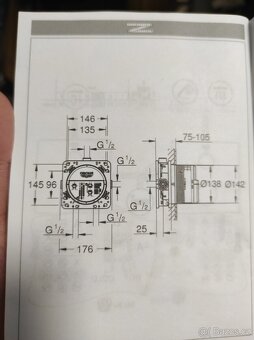 Podomítkový modul Grohe Rapido SmartBox - 7