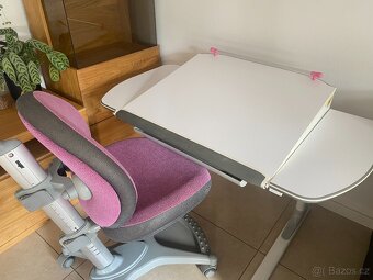 Rostoucí stůl a židle - set Mayer MyPony - růžový - 7
