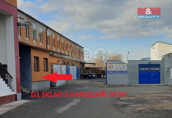 Pronájem skladu, 150 m², Louny, ul. Říční - 7