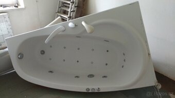 hydromasazni vana 170/100 cm - 7