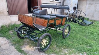 Bryčka za středně velké koně Cob, Hafling - 7