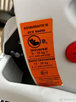 Autosedačka Britax Römer Advansafix III SICT - 7