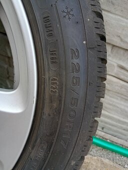 BMW E60/E61 originál kola R17 styling 243 +zimní pneu DUNLOP - 7