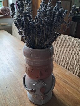 Keramická nádoba/váza - na vařečky apod. - 7