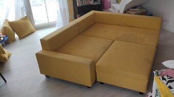 (PRODÁN) Gauč vhodný i ke spaní - flekatý, jinak v pořádku - 7