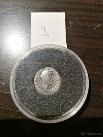 Římské stříbrné denáry 5ks - 7