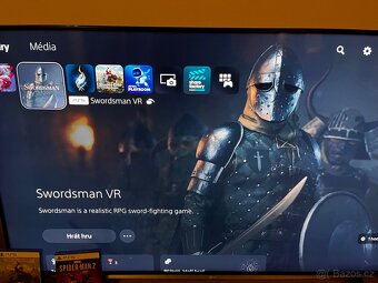 PS5 mechanika + VR2 + wireles edge controller + hry - 7