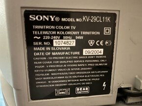 Televize Sony Trinitron, plně funkční - 7